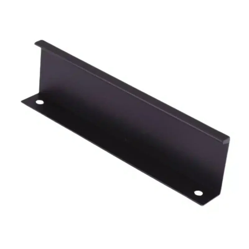 Maner Akasya, Negru, 128 mm pentru dulap modular H 220 240 cm
