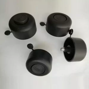 Picioruse reglabile, Negru, H17 X D48