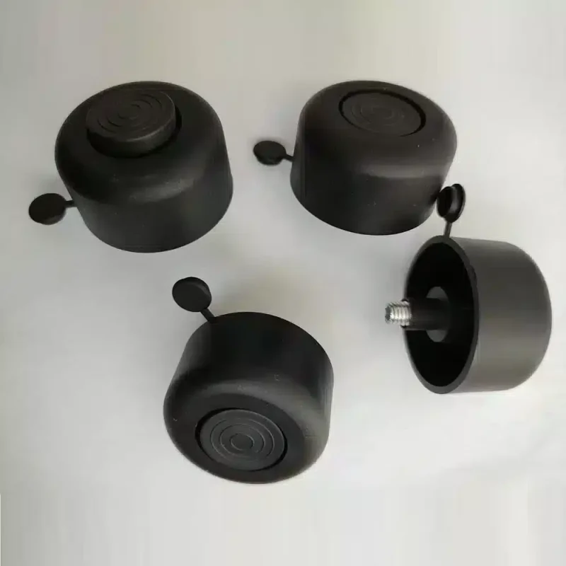 Picioruse reglabile, Negru, H17 X D48