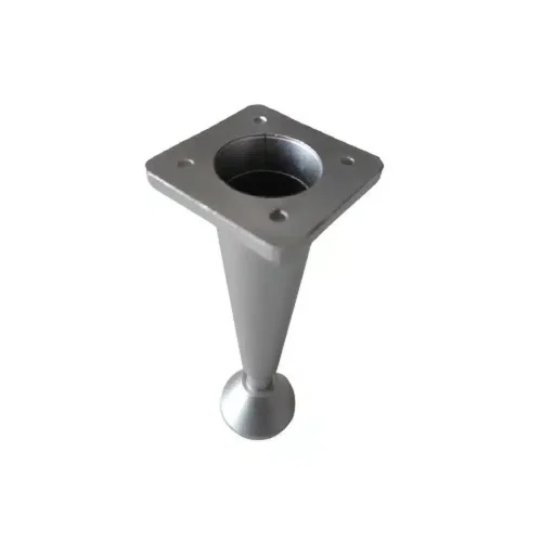 Picior Reglabil, Gri Mat, H 100 mm, plastic