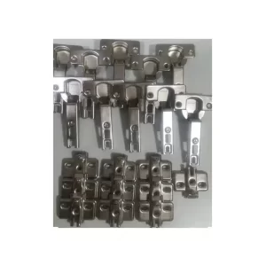 Set de 10 balamale aplicate Hafele, cu placute incluse.