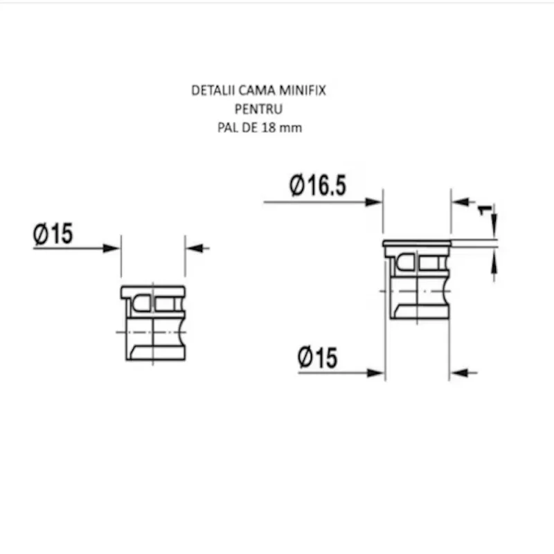 came demontabili hafele