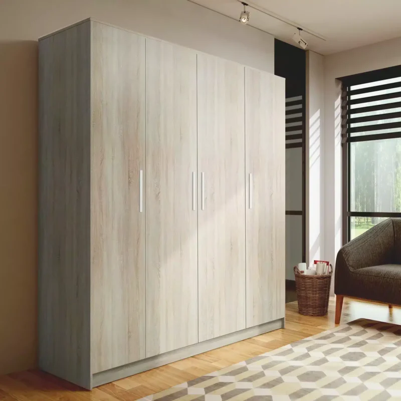 dulap 4 usi Stejar Sonoma