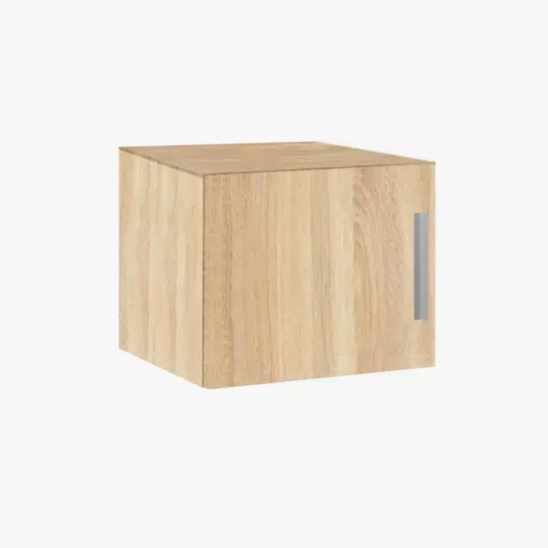 suprapozabil cu 1 usaPAL Stejar Sonoma SI Alb si maner metalic