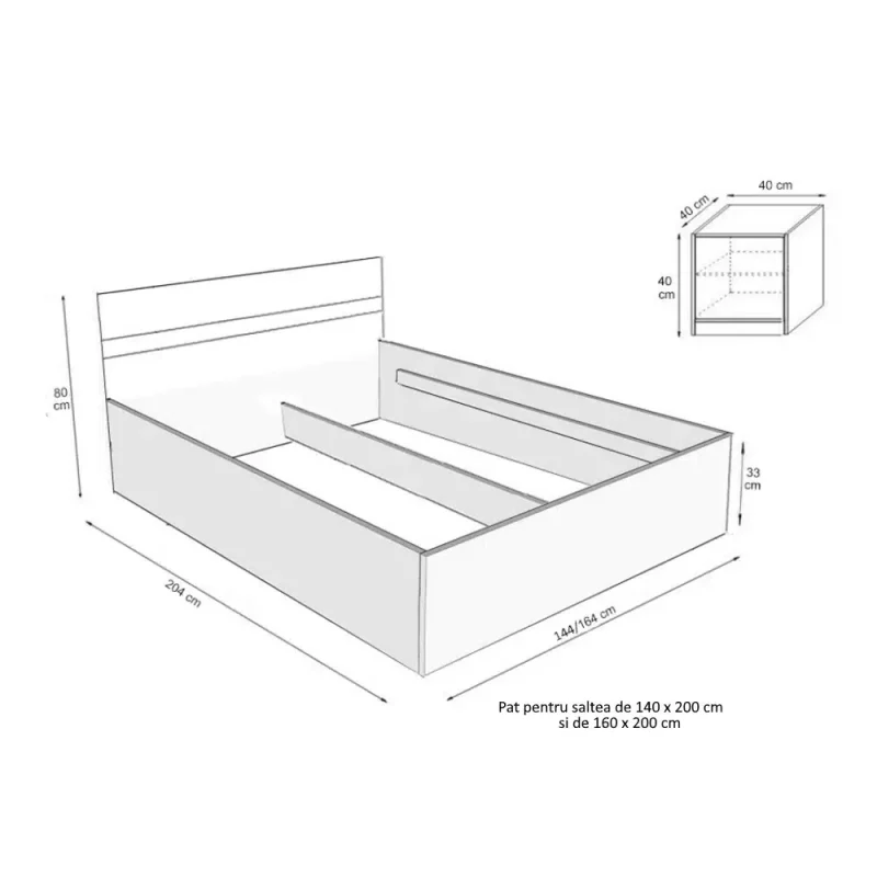 schita pat Salonic 140 si 160x200