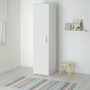 Dulap haine E4 Alb, 1 usa