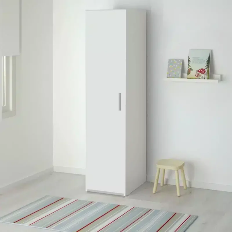 Dulap haine E4 Alb, 1 usa