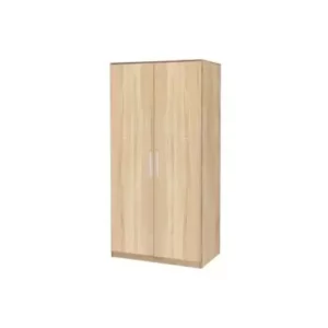 Dulap Mondo 2U5P, Stejar Sonoma, H 220 cm, balamale cu amortizor