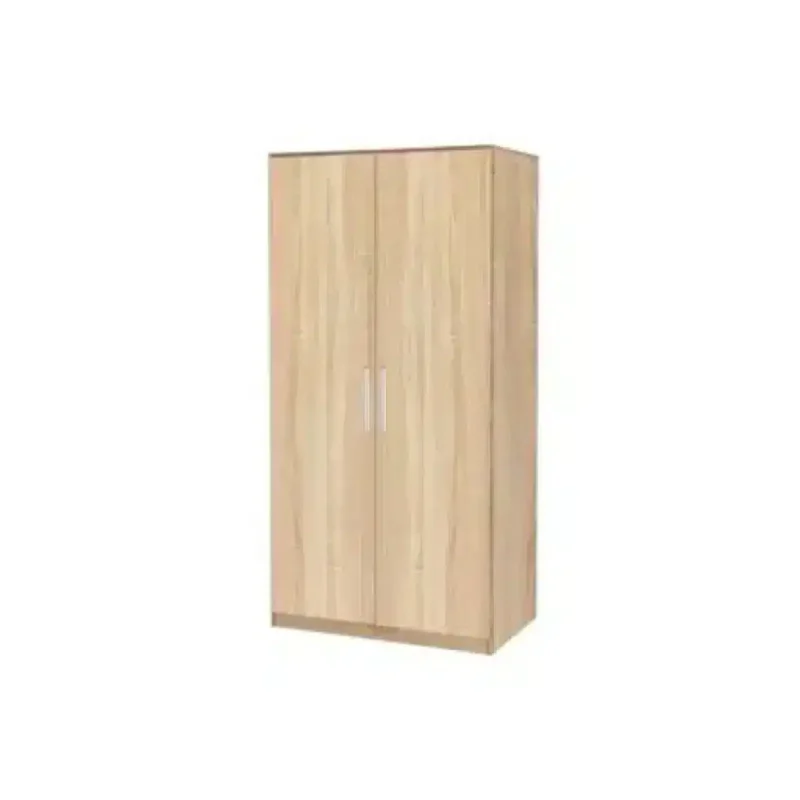 Dulap Mondo 2U5P, Stejar Sonoma, H 220 cm, balamale cu amortizor