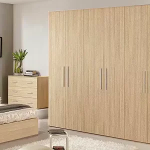 Dulap Mondo 6, Stejar Sonoma, L240xH220xA50 cm, balamale cu amortizor