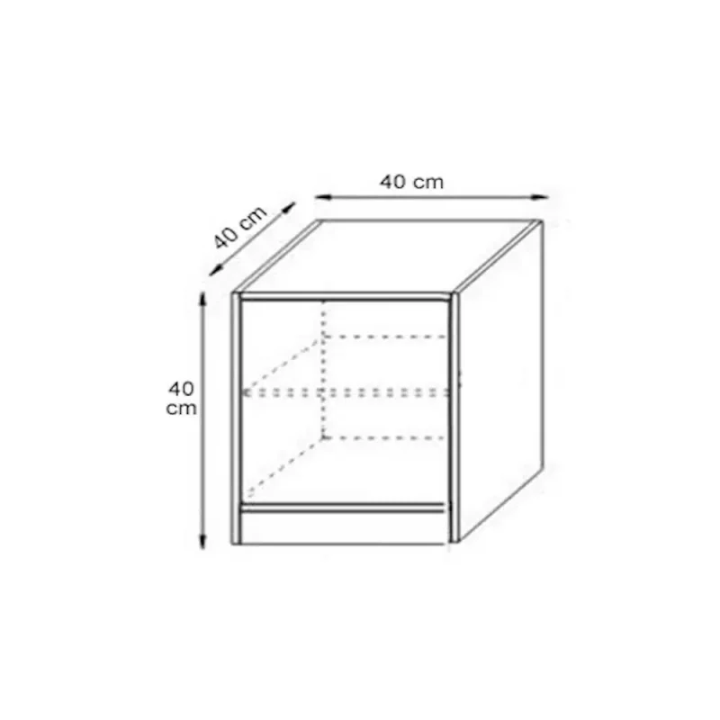 schita noptiera cu polita wenge