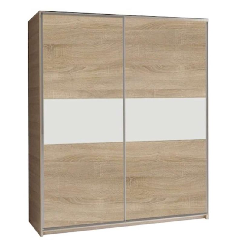 dressing cu usi culisante PAL Stejar Sonoma