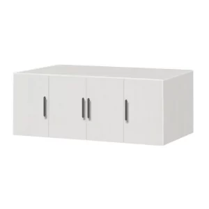 suprapozabil Salonic cu 4 usi din PAL Alb