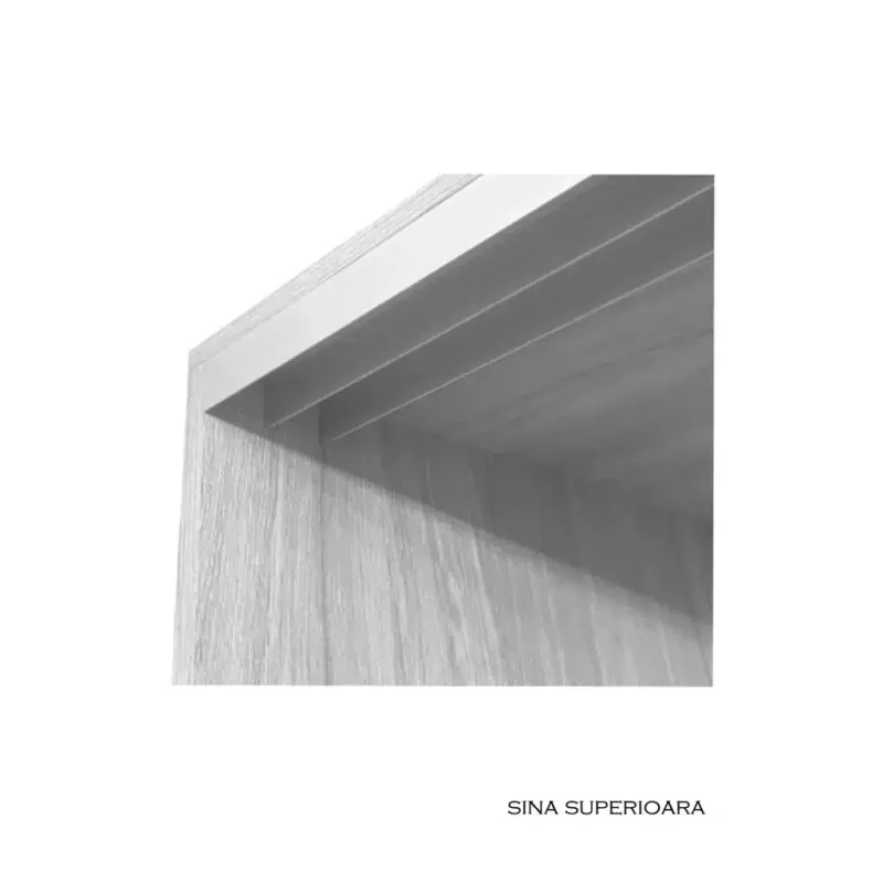 Dressing cu usi glisante 4f Cadru si usi din PAL melaminat Alb