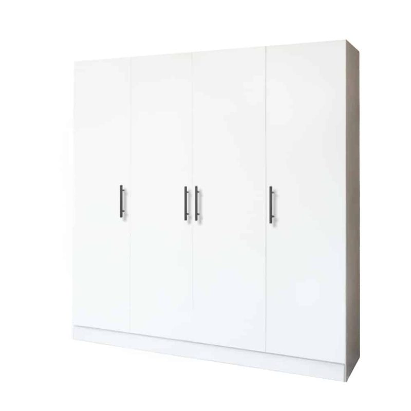 dulap Salonic cu 4 usi Pal Alb