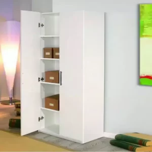 Dulap Toby Alb 3191 4 dulap Toby cu 4 polite mobile