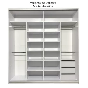 schita dressing 240 x 240 cu modul