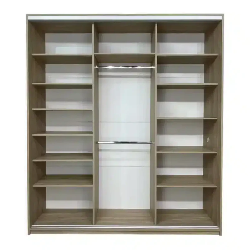 Dressing cu usi culisante 4f Cadrul Stejar Urban Usi Albe