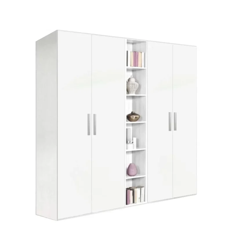 dulap cu etajera alb