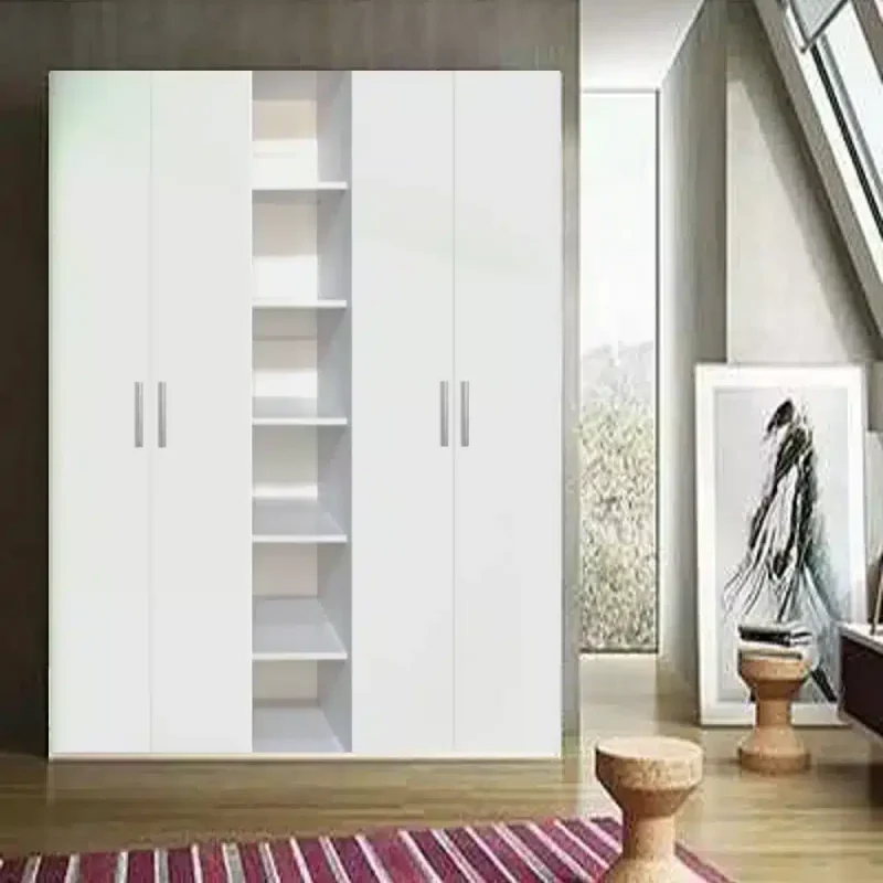 dulap Mondo 4 cu etajera alb