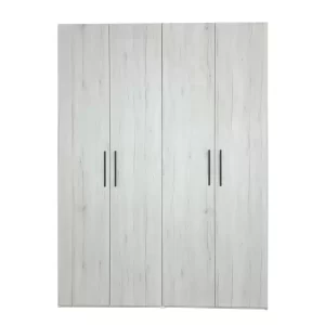 Dulap Mondo 4, Stejar Monaco, L 160 x H 220 cm, balamale cu amortizor