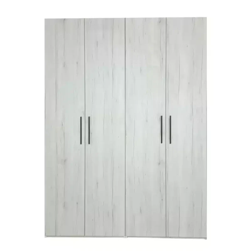 Dulap Mondo 4, Stejar Monaco, L 160 x H 220 cm, balamale cu amortizor