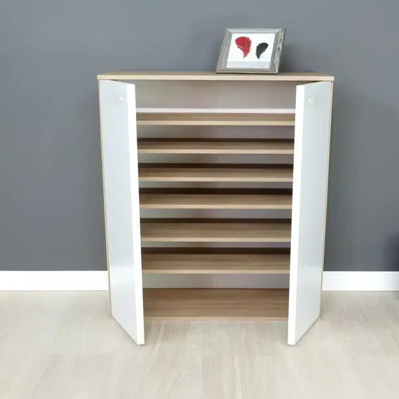 Comoda pantofar pentru hol cu 7 spatii de depozitare