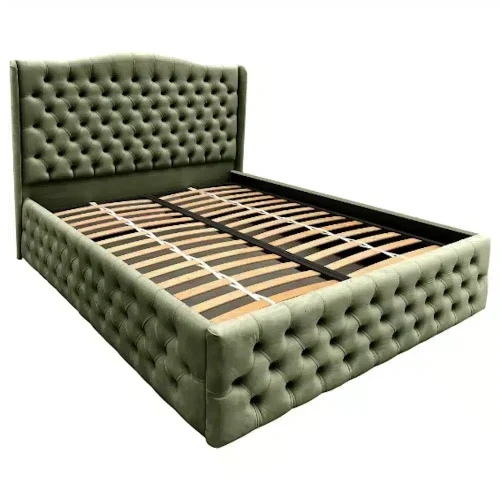 Pat Doha Luxury din catifea verde masliniu