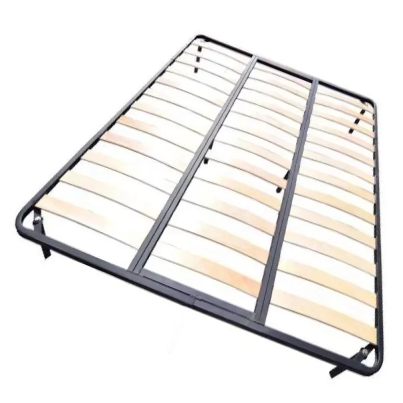 somiera dubla cu 3 zone individuale de sustinere 160 180 200 210 220 x 200 190, cu picioare si lamele din fag stratificat