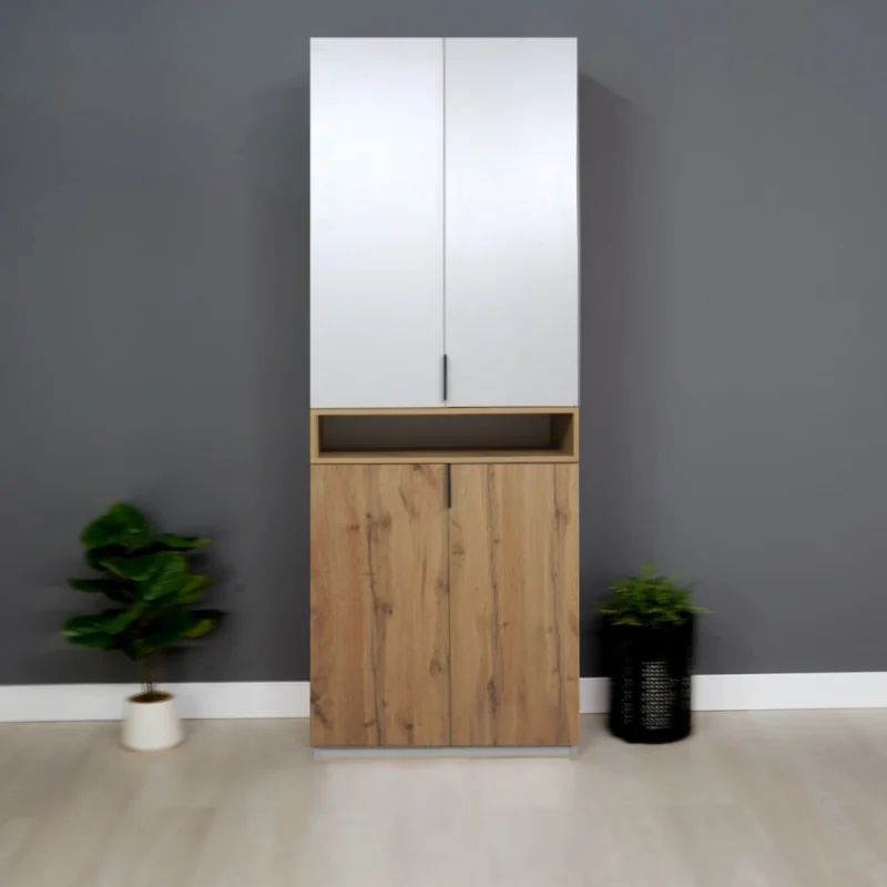 Dulap King 2r gold gri H 240 in camera