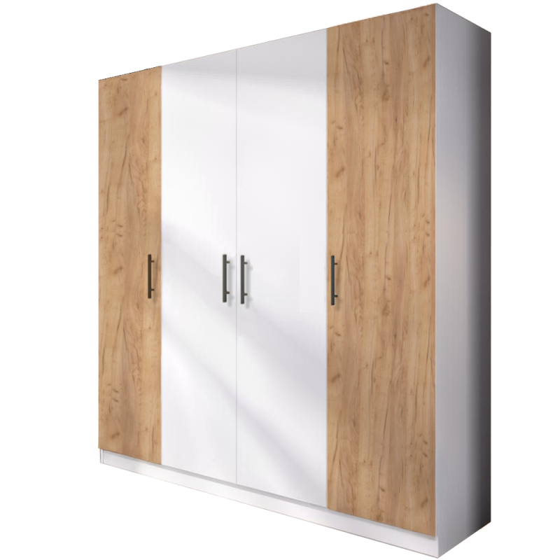 Dulap depozitare cu rafturi si bare de haine