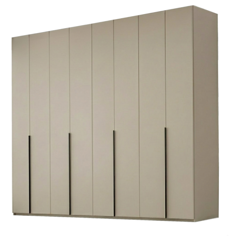 8.1 Dulap Mondo 8 usi Cashmere Negru 2 Dulap Lara Mondo 8 Usi Cashmere cu Manere Negre