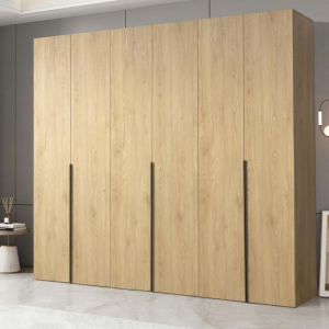 Mondo 6 usi Stejar 1 Dulap Mondo 6 usi Stejar manere negre - in dormitor