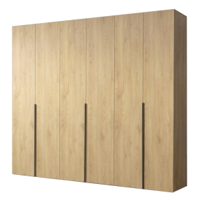 Mondo 6 usi Stejar 2 Dulap Lara Mondo 6 Usi Stejar cu Manere Negre