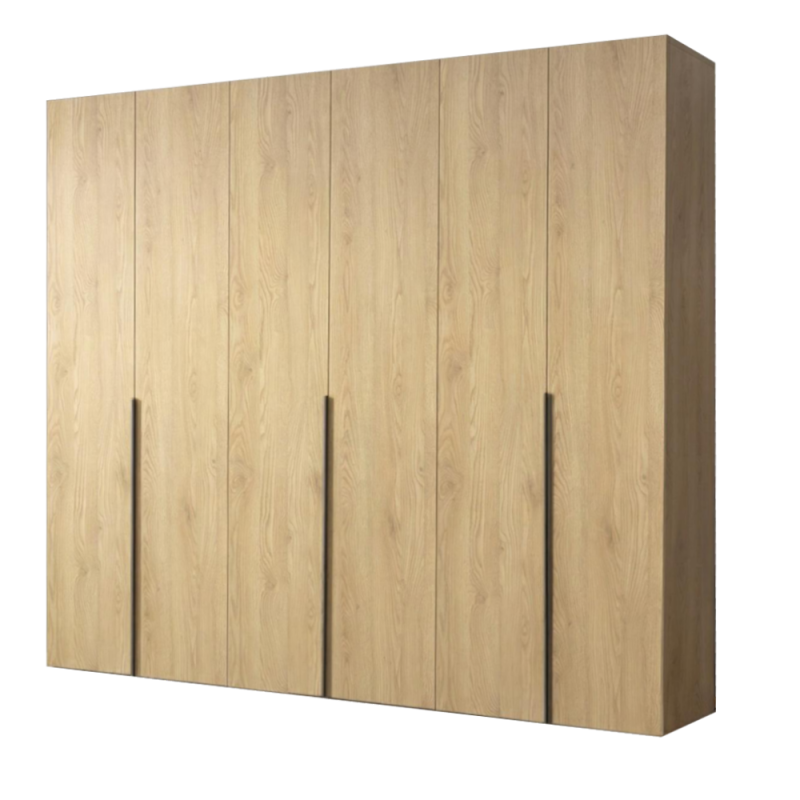 Mondo 6 usi Stejar 2 Dulap Lara Mondo 6 Usi Stejar cu Manere Negre